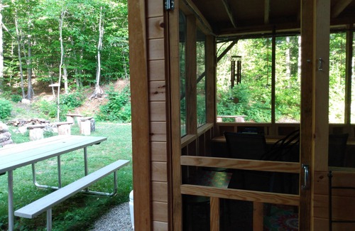 New Portland Cabina | Quiet rural Maine cabin near Bigelow Preserve, Flagstaff Lake and Sugarloaf