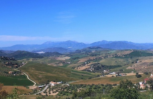 Antequera Cabaña | Quiet rural villa with private pool and fabulous panoramic views