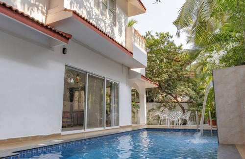 Bastora Casa | Quiet & Serene pool villa in the heart of Goa private pool /kids pool/patio/lawn