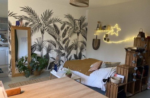 Moulin du Comte Apartamento | QUIET STUDIO near town center facing park/river vilaine :)
