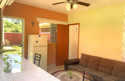 Homun Apartamento | Quinta Yaaxbe Junior suite vista al jardín