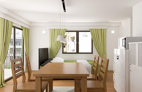 Nishiasakusa Hotel | Quo double suite 4 people / Taito-ku Tokyo