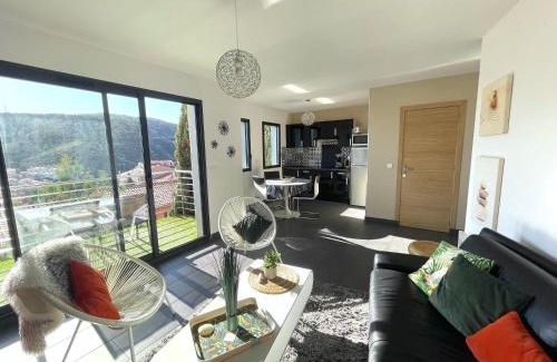 Cerbere Apartamento | Résidence Costa Vermella, vue mer et montagne au calme