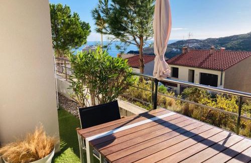 Cerbere Apartamento | Résidence Costa Vermella, vue mer et montagne au calme
