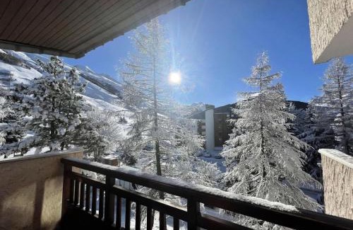 Les Deux Alpes Apartamento | Résidence Meijehotel - Charmant duplex 6 pers. - Au pied du Jandri, plein centre station MAE-6591