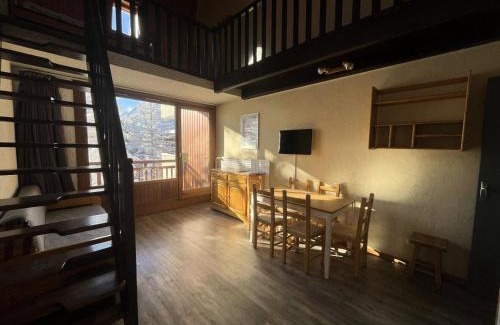 Les Deux Alpes Apartamento | Résidence Meijehotel - Charmant duplex 6 pers. - Au pied du Jandri, plein centre station MAE-6591