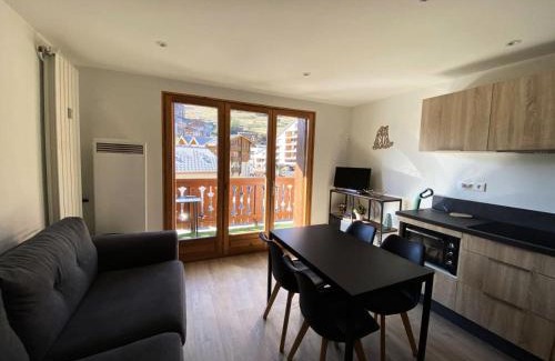 Les Deux Alpes Apartamento | Résidence Myosotis - Les Deux Alpes – Studio cabine au pied des pistes avec balcon et vue dégagée MAE-5421