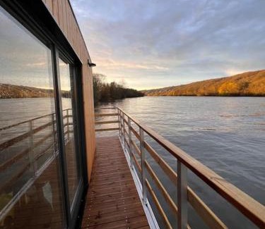 Lavacourt Alquiler De Eote | Rêve Sur Eau - Terrasse - Bain De Soleil