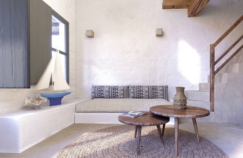 Exo Gialos Villa | R 1487 Two Bedroom Villa Thimari Lodge Santorini