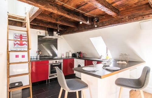 Krutenau Apartamento | R- Apartments Strasbourg: La Petite Cathédrale downtown 4 people