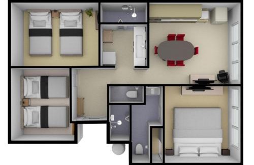 Karasuma Apartamento | R&Run Kyoto Serviced apartment & Suites - Vacation STAY 93243