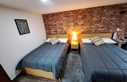 Ciudad Lopez Mateos Apartamento | R05-C46 STUDIO DOBLE frente al ITESM CEM Estudiantes Empresas Ejecutivos Familias Turistas Nómadas BIENVENIDOS! UBICACIÓN ESTRATÉGICA 10min Izcalli-15min Esmeralda-20min Sátelite-25min AIFA