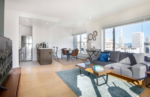 Lower Nob Hill Apartamento | Rad Nob Hill 1BR w/ Gym + city views, near Union Sq by Blueground