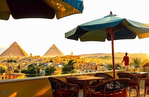 Al Haram Hotel | RAFiF PYRAMiDS & SPHINX HOTEL all apartments are pyramids view