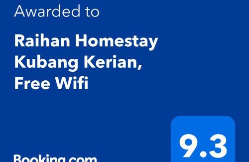 Kota Bharu Casa | Raihan Homestay Kubang Kerian, Free Wifi