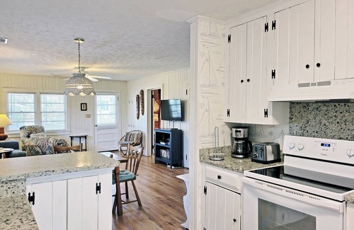 Litchfield by the Sea Casa | Raised Beach House, Easy Walk to Beach, 2 Screen Porches, Hammock, Dog Friendly