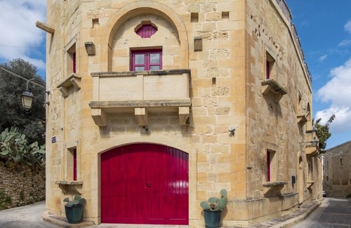 San Lawrenz Villa | Ramla Red House - Tres Habitaciones Villa, Capacidad 9