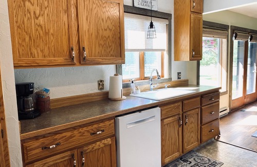 Frenchtown Casa | Ranch-style home with horse property and fenced yard
