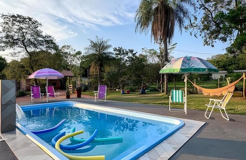 Aquidauana Casa | Rancho com piscina e vista para o Paxixi