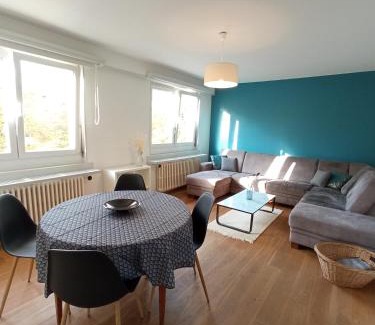Colmar Centre Ville Apartamento | Rare à Colmar - Appartement Champ de Mars vue sur Parc - 70m2 - 2 chambres
