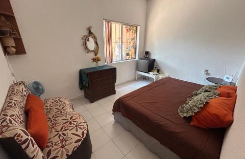 Tres de Mayo Apartamento | Recámara para dos personas, WiFi y piscina
