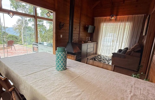 Rancho Queimado Cabina | Recanto dos Pássaros na Serra em Rancho Queimado com Piscina Aquecida