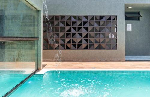 Olimpia Casa | Recanto Oásis - 3 Suítes, Piscina Aquecida com Sauna