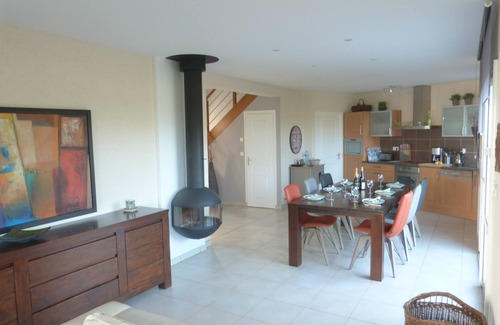 Loctudy Casa | Hermosa villa, nueva, luminosa, tranquila, cerca de la playa, jardín, 4 biciclet