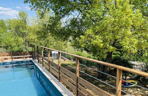 Labeaume Casa | Recent villa near Labeaume river