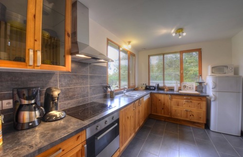 Vielle-Saint-Girons Casa | Recientes casa de madera entre el océano y el bosque para 7 personas
