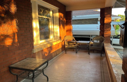 Ogden Casa | Recently Renovated Brick Bungalow in Historic Neighborhood.