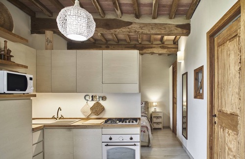 Monteroni d'Arbia Apartamento | Apartamento "Red Rose" con vistas a Siena