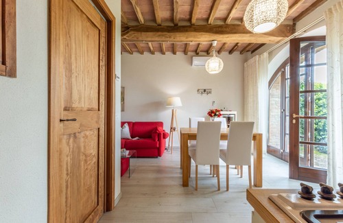 Monteroni d'Arbia Apartamento | Apartamento "Red Rose" con vistas a Siena