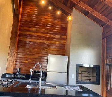 Ametista do Sul Chalet De Esquí | Refúgio Da Lua - Celeiro