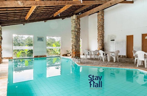 Novo Gravata Chalet De Esquí | Refúgio Familiar-Casa de Campo em Gravata-3QTS-065
