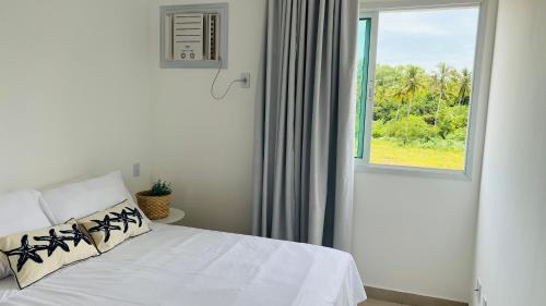 Enseada Azul Apartamento | Refúgio na Bacutia - Apt a 80m da melhor praia de Guarapari - Enseada Azul - Ar condicionado Piscina Churrasqueira e Salão de jogos