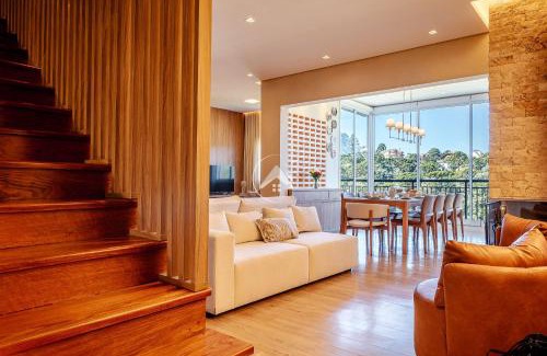 Vila Inglesa Apartamento | Refúgio nas Alturas: Cobertura de Luxo com 5 suítes e vista