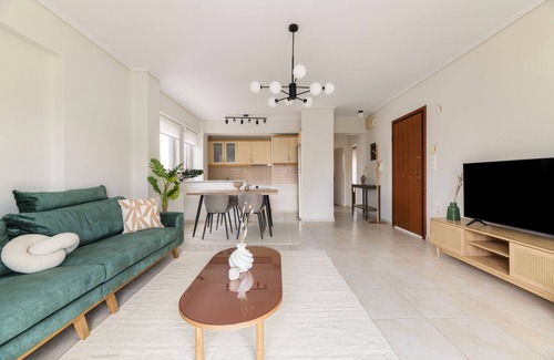 Marousi Apartamento | Refined 2BR Apartment in Marousi