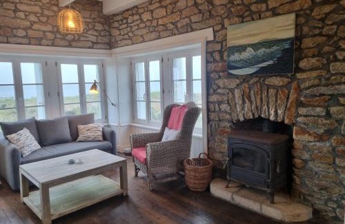 Penmarch Casa | Refuge Kreiz An Avel - Plage de Pors Carn - Pointe de la Torche - Vue mer - Sea View - Meerblick - 4 Pers