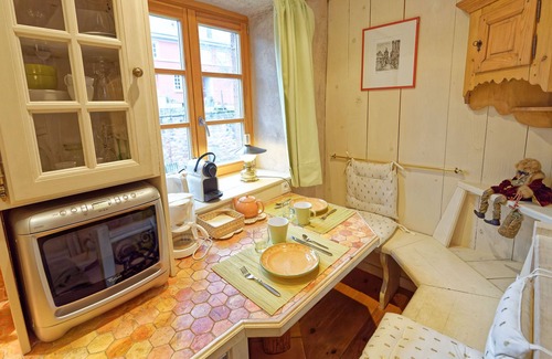 Riquewihr Apartamento | Refugio del Diablillo***, Estudio romántico para 2 en la muralla de Riquewihr