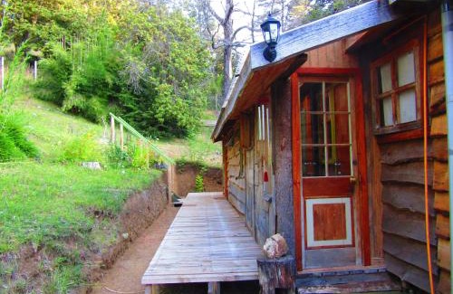 Curacautin Casa | Refugio Montaña Kultrun Mawida, Mini-Cabaña con baño y cocina privada