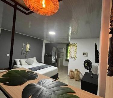 Acacias Apartamento | Refugio verde, interior 2
