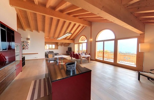 Leysin Apartamento | Reine des Pr��s A7 Apartamento de lujo de 4,5 habitaciones (165 m2) con capacidad para 6 personas