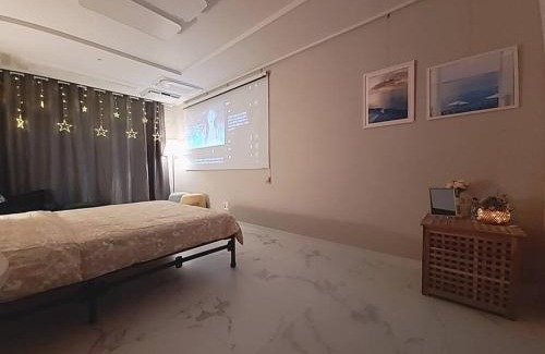 Namyangju Apartamento | Relax-편안한영화관,130인치대형스크린,넷플,디즈니플러스,넓은객실,장기숙박추천