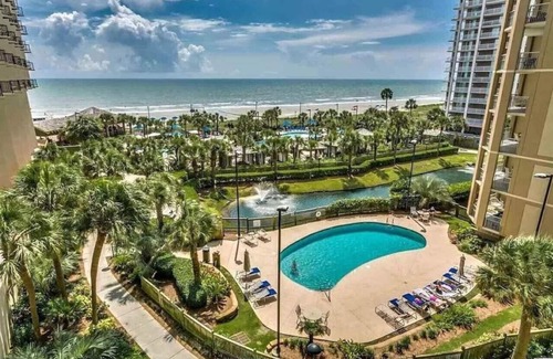 Arcadian Shores Apartamento | Relax in LUXURY, OceanView Studio @606H Royale Palms-Kingston PL Resort