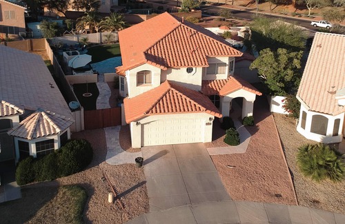 Avondale Casa | Relax in private heated hot tub or just bask in the sun by the pool.