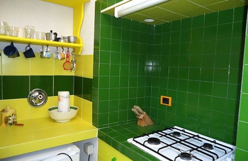 Piscita Casa | Relájate en la casa verde de Stromboli Piscità