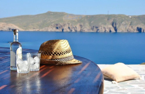 Mykonos Villa | Villa de 5 ***** estrellas con impresionantes vistas infinitas al mar y piscina privada