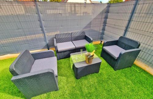 Muntzenheim Apartamento | RELAX SPA-4 Pers-Jacuzzi-Parking-Jardin-Clim-Colmar