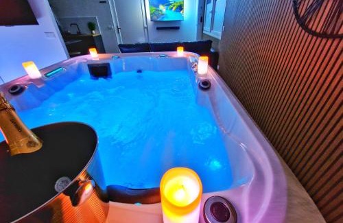 Muntzenheim Apartamento | RELAX SPA-4 Pers-Jacuzzi-Parking-Jardin-Clim-Colmar